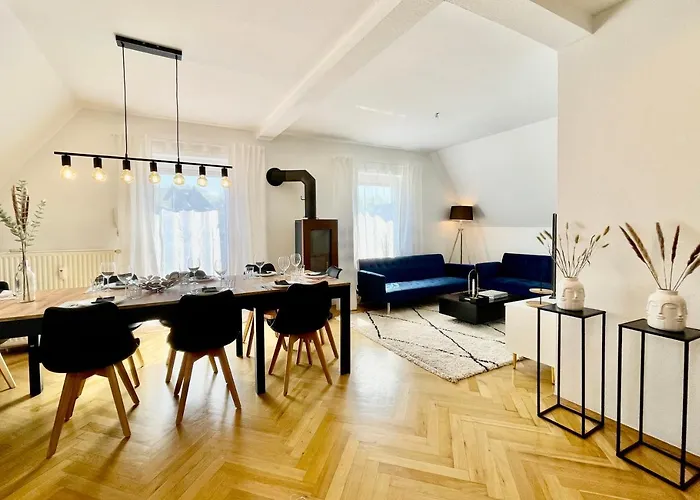Design Maisonette I Kamin I 10 Personen I Netflix